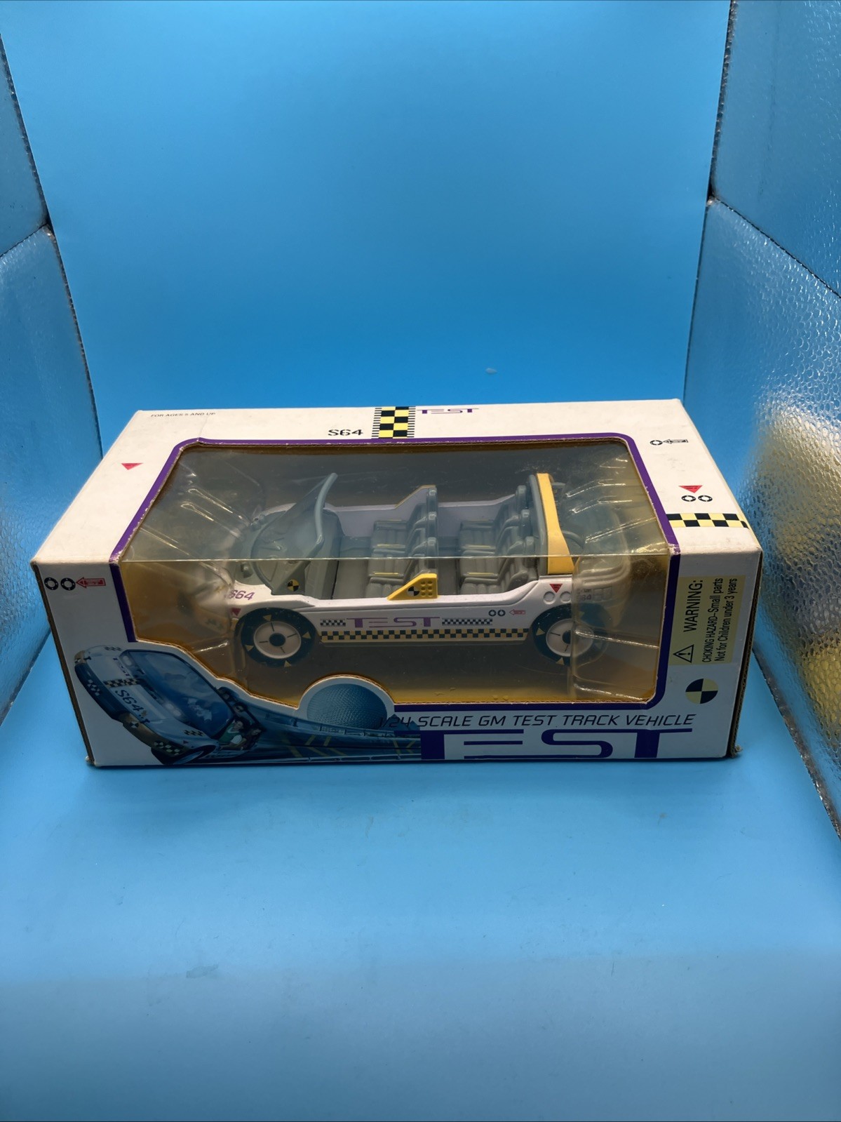 Sealed Disney EPCOT Center 1/24 Scale TEST TRACK Die Cast Vehicle (White) New Sealed Disney EPCOT Center 1/24 Scale TEST TRACK Die Cast Vehicle (White) New