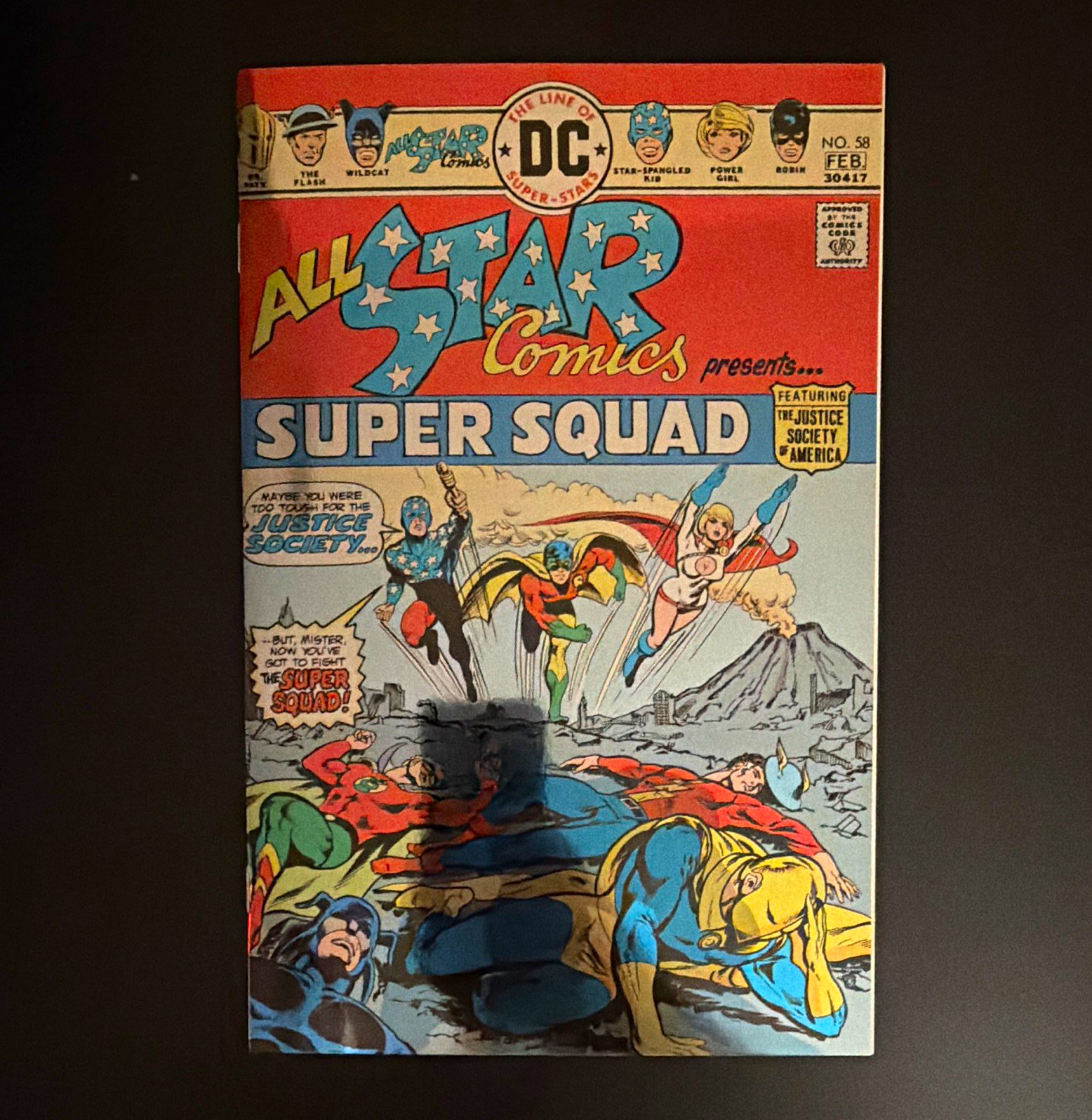 DC All Star Comics #58 Foil Facsimile Blind Bag Variant Ltd 400 1st Power Girl DC All Star Comics #58 Foil Facsimile Blind Bag Variant Ltd 400 1st Power Girl