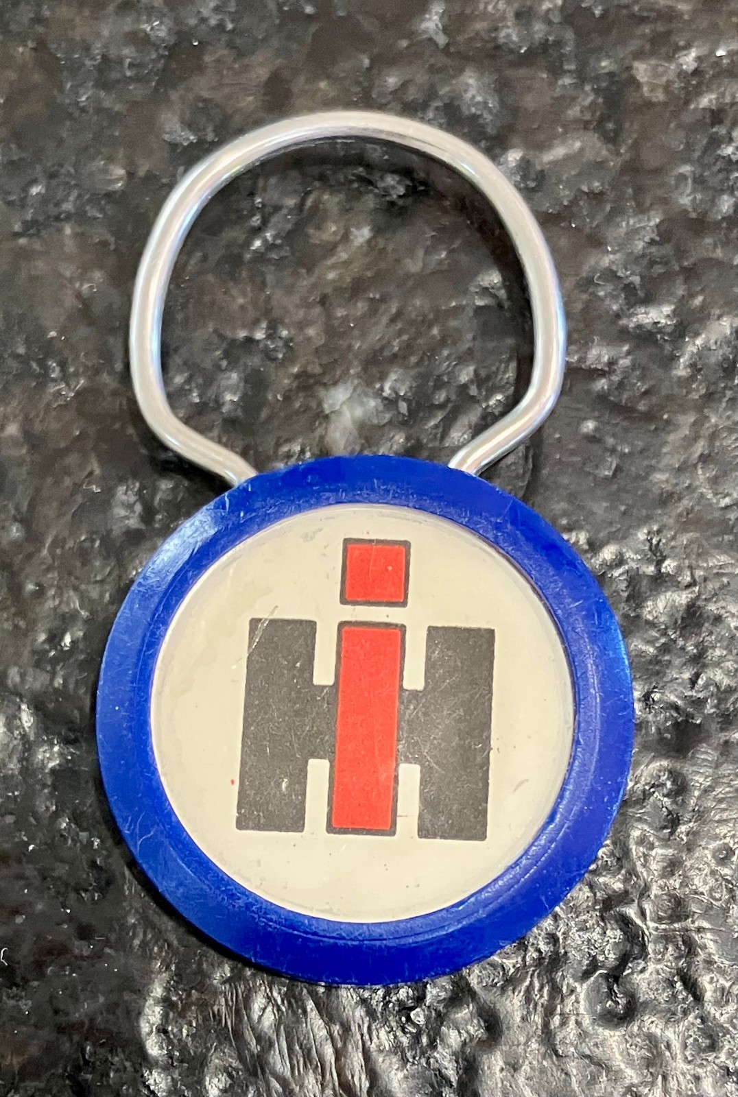 Vintage International Harvester IH Keychain Promotional Metro-West Motor Oregon Vintage International Harvester IH Keychain Promotional Metro-West Motor Oregon