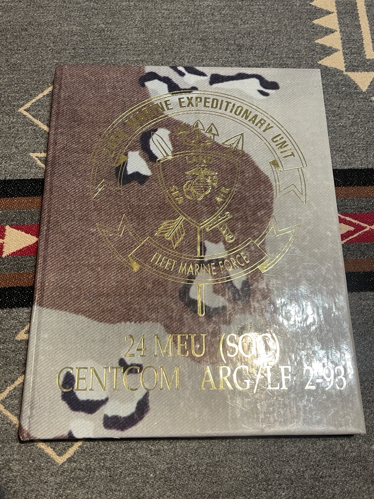 1993 USMC 24th MEU SOC Somalia CENTCOM ARG/LF 2-93 Cruise Deployment Book 1993 USMC 24th MEU SOC Somalia CENTCOM ARG/LF 2-93 Cruise Deployment Book