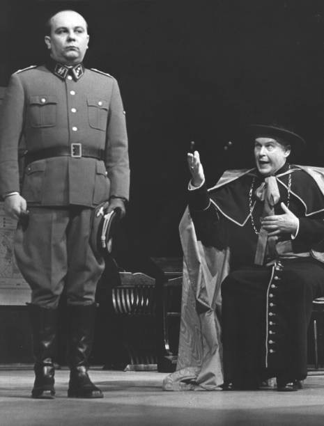 Hans Korte as an SS member who suggests to Cardinal that Pope prot- Old Photo 1 Hans Korte as an SS member who suggests to Cardinal that Pope prot- Old Photo 1