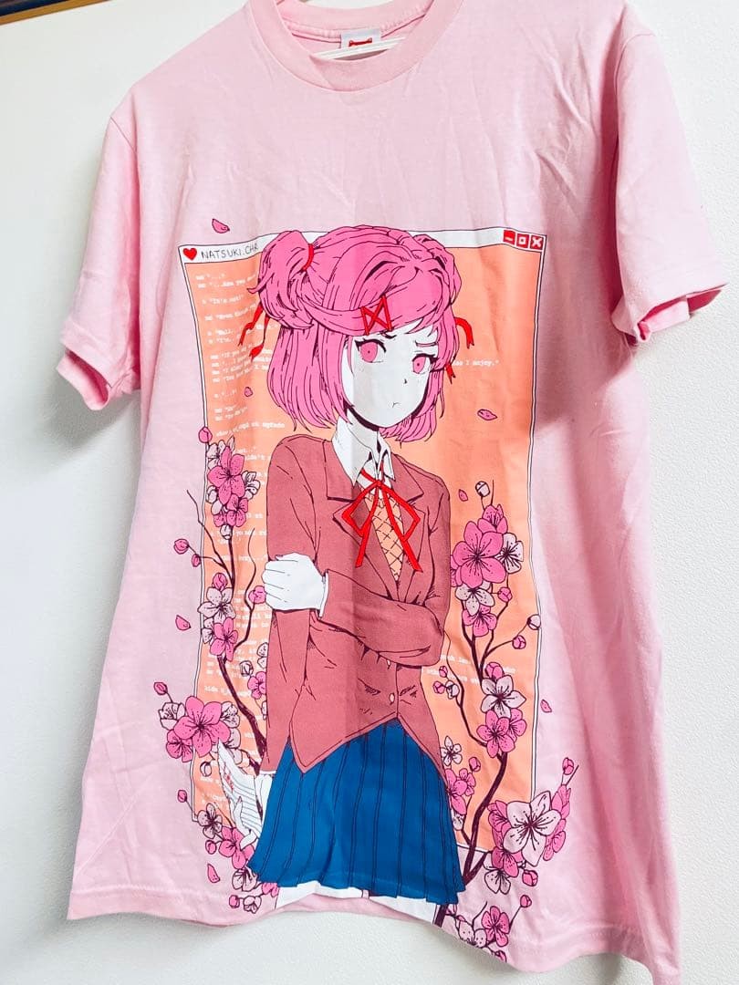 Omocat DDLC Natsuki T-Shirt Doki Doki Literature Club