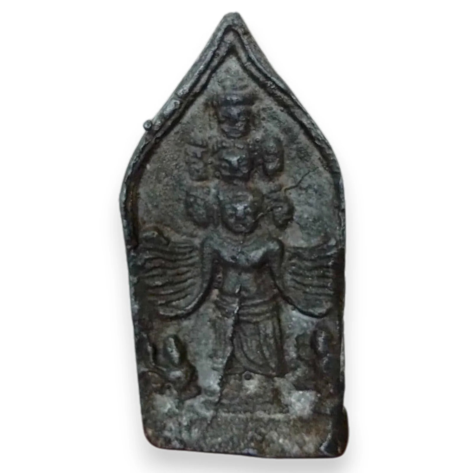 Senju Antique Japanese Bronze Kannon Plate Buddhist Relief Sahasrabhuja 2.5 inch Senju Antique Japanese Bronze Kannon Plate Buddhist Relief Sahasrabhuja 2.5 inch
