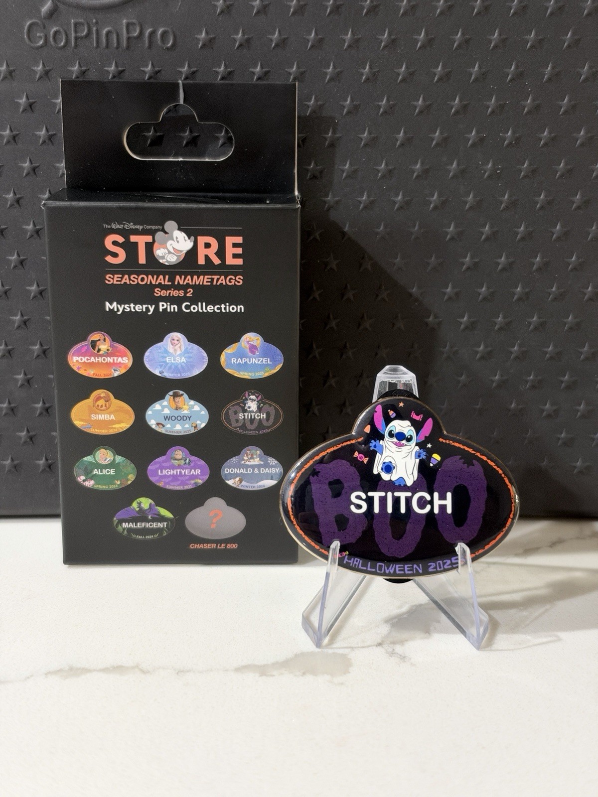 Disney DEC TWDCS - Seasonal Name Tags Series 2 - Stitch Halloween 2025 Pin Disney DEC TWDCS - Seasonal Name Tags Series 2 - Stitch Halloween 2025 Pin