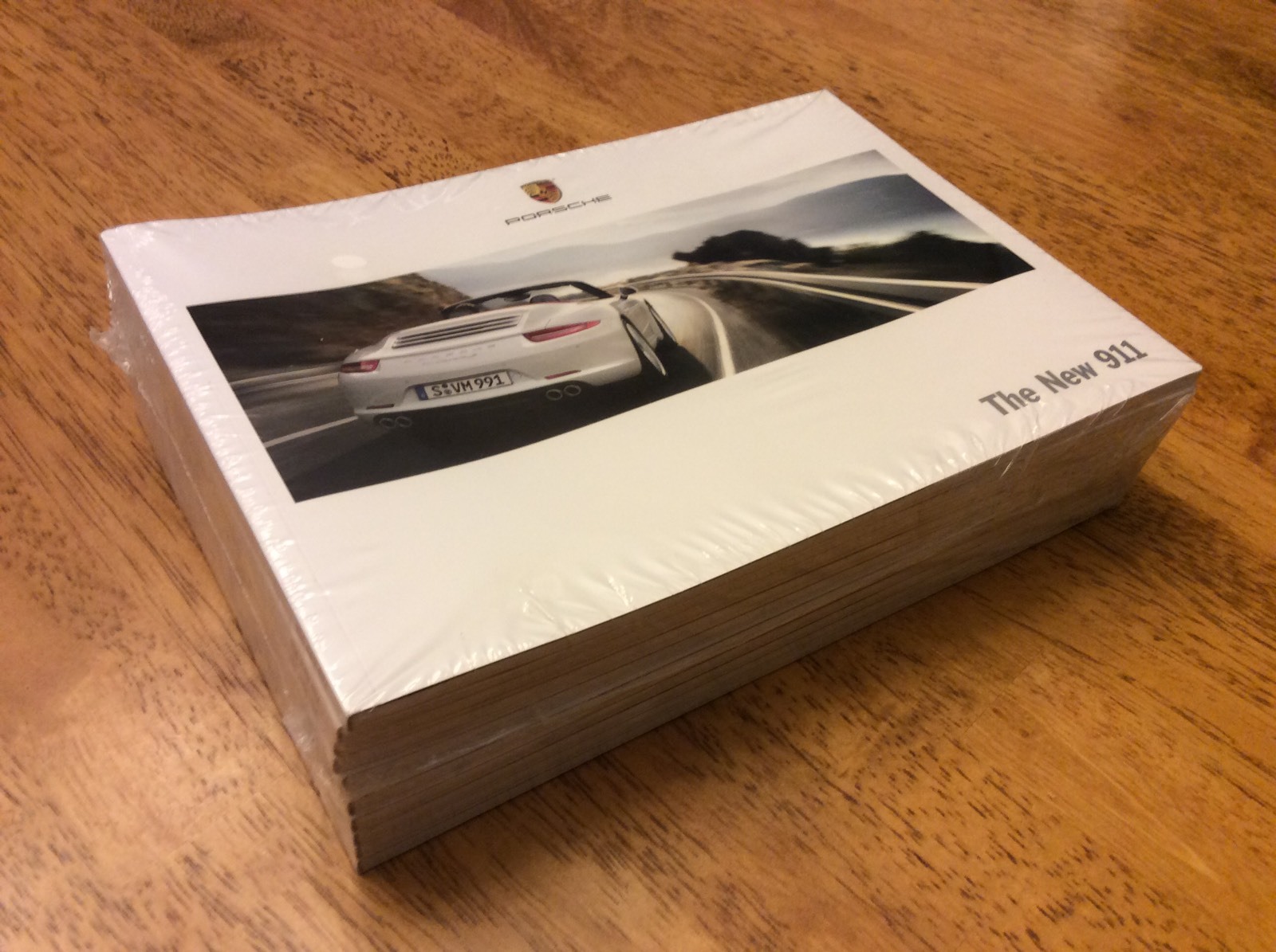 2012 Porsche 911 Sales Brochure New Never Circulated