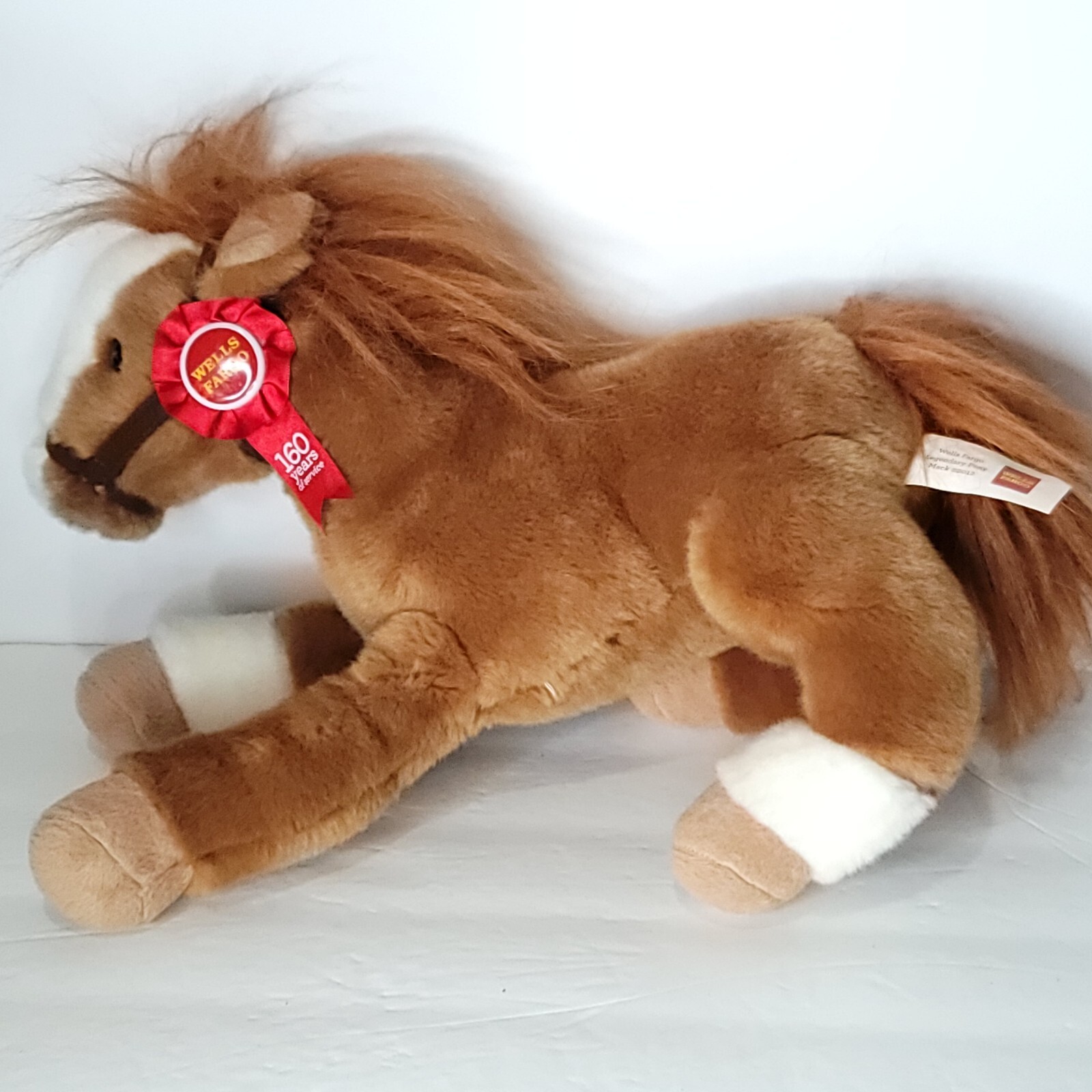 Wells Fargo Pony Plush 2012 Anniversary MACK Horse Rose Parade 160yrs No Saddle Wells Fargo Pony Plush 2012 Anniversary MACK Horse Rose Parade 160yrs No Saddle