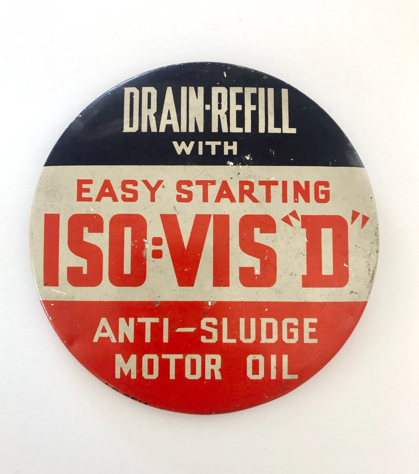 Vintage 30's 40's Standard Oil Iso-Vis "D" Motor Oil Service Station Uniform