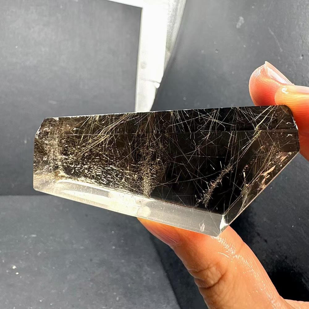 120g Natural Rutilated Quartz Carved Freeform Crystal Energy Reiki Healing 120g Natural Rutilated Quartz Carved Freeform Crystal Energy Reiki Healing
