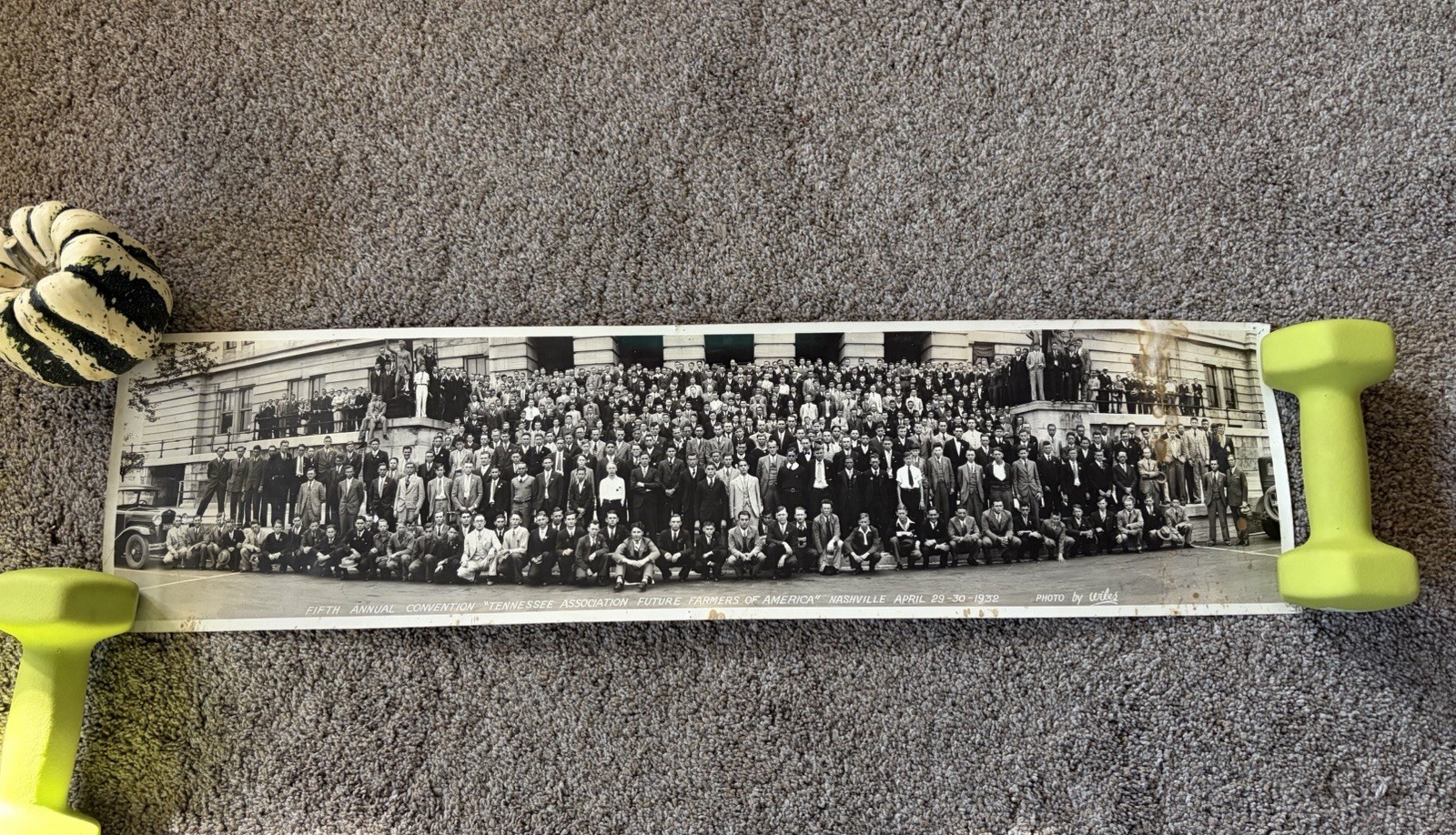 1932 FFA Future Farmers Of America 5th Annual Agriculture RPPC Photo Class Photo 1932 FFA Future Farmers Of America 5th Annual Agriculture RPPC Photo Class Photo