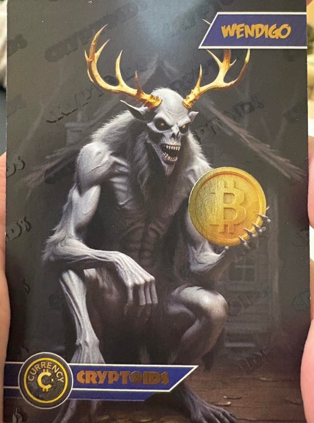 2025 Cardsmiths Currency Series 5 CRYPTOIDS WENDIGO #CPT-05 (Artist Proof) 2025 Cardsmiths Currency Series 5 CRYPTOIDS WENDIGO #CPT-05 (Artist Proof)