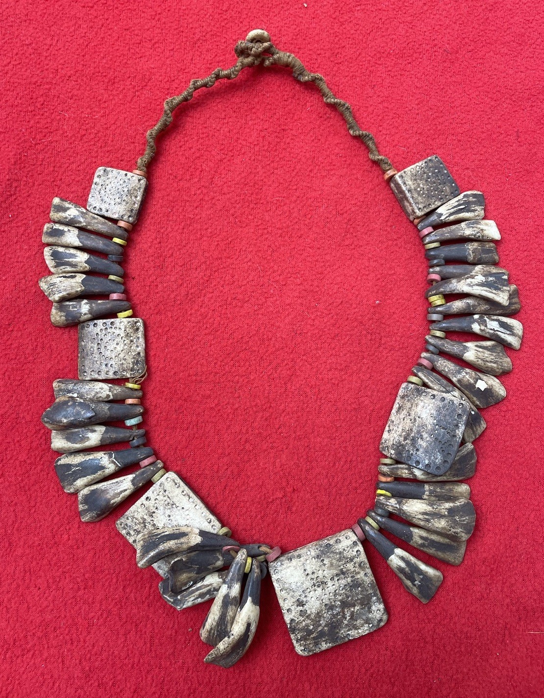 Naga Headhunter Vintage Hunting Medicine Necklace