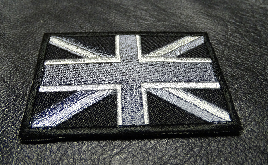 Union Jack UK England Flag Tactical ACU 3.0 Inch Embroidered Hook Fastener Patch