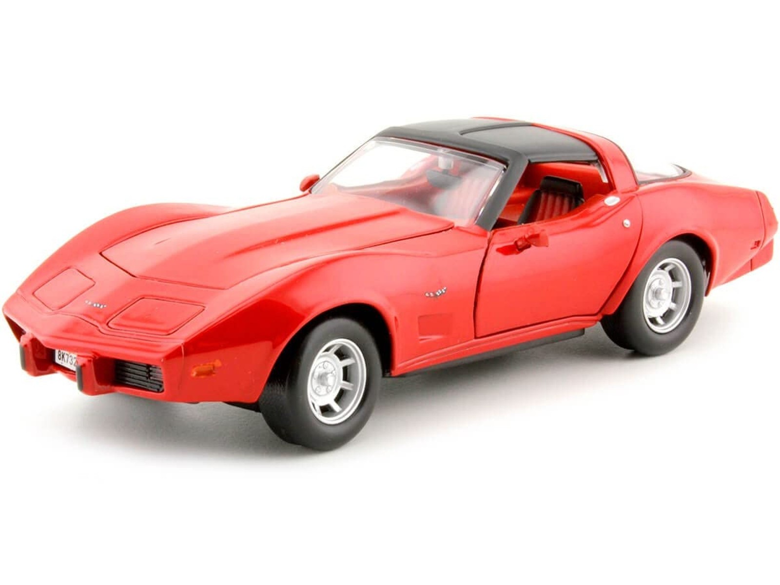 Motormax 1979 Chevrolet Corvette C3 Red 1/24 Diecast Model