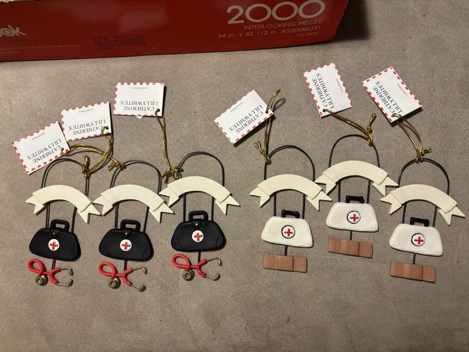 Catherine Lillywhite Medical Nurse Doctor Ornaments Lot 6 Limited Edition NWT Catherine Lillywhite Medical Nurse Doctor Ornaments Lot 6 Limited Edition NWT