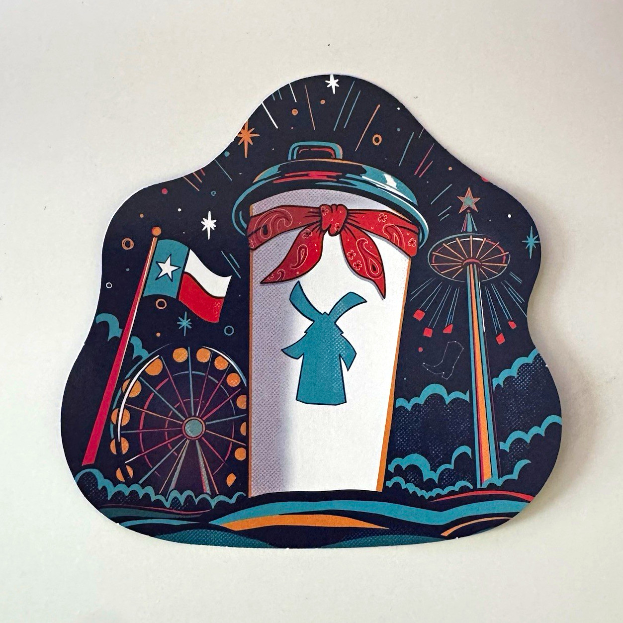 TEXAS EXCLUSIVE Dutch Bros Sticker - September State Fair 2026