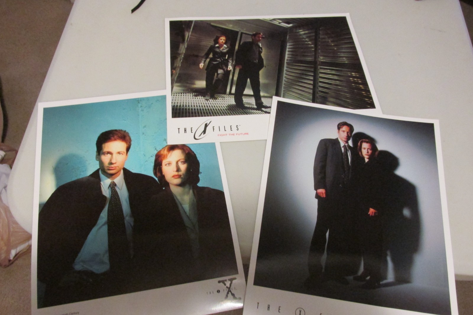 1995 The X-Files Creation Entertainment Promo Photos Lot of 3 Vintage 8"x10"
