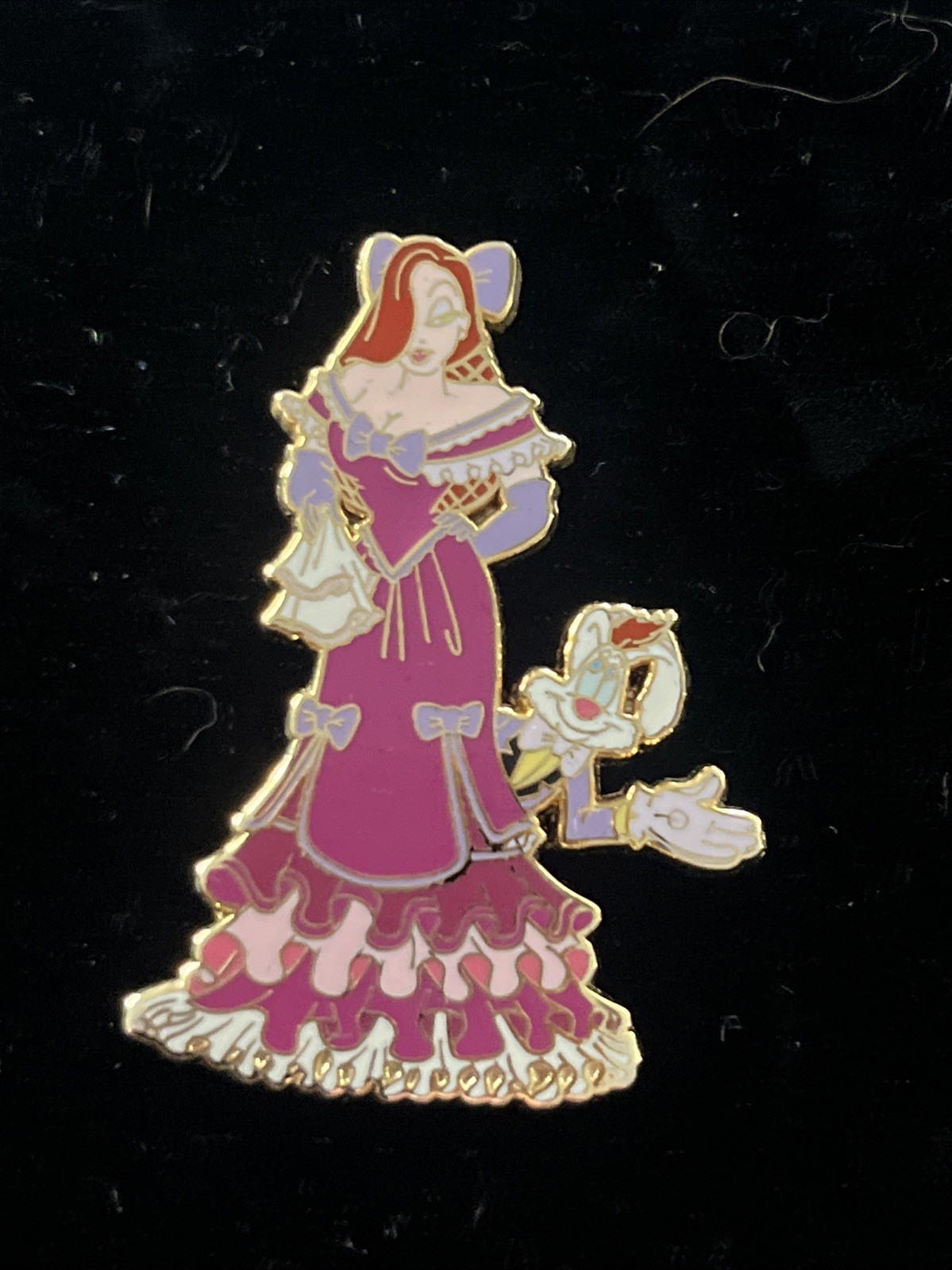 Disney Shopping Jessica Roger Rabbit Southern Belle LE 250 Pin Rare Disney Shopping Jessica Roger Rabbit Southern Belle LE 250 Pin Rare