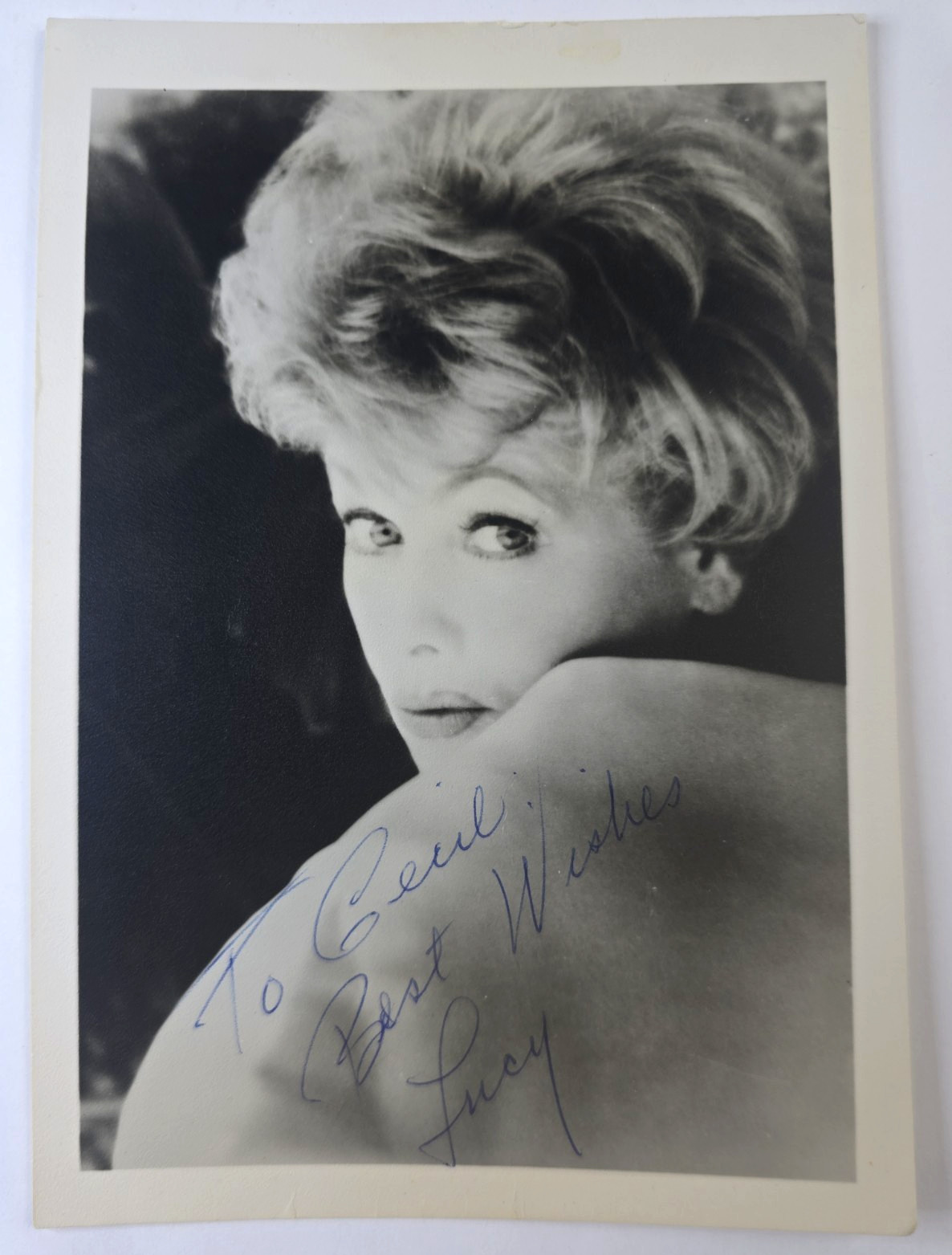 Rare Still Lucille Ball Signed 5x7 Photo, Autographed, Authentic Rare Still Lucille Ball Signed 5x7 Photo, Autographed, Authentic