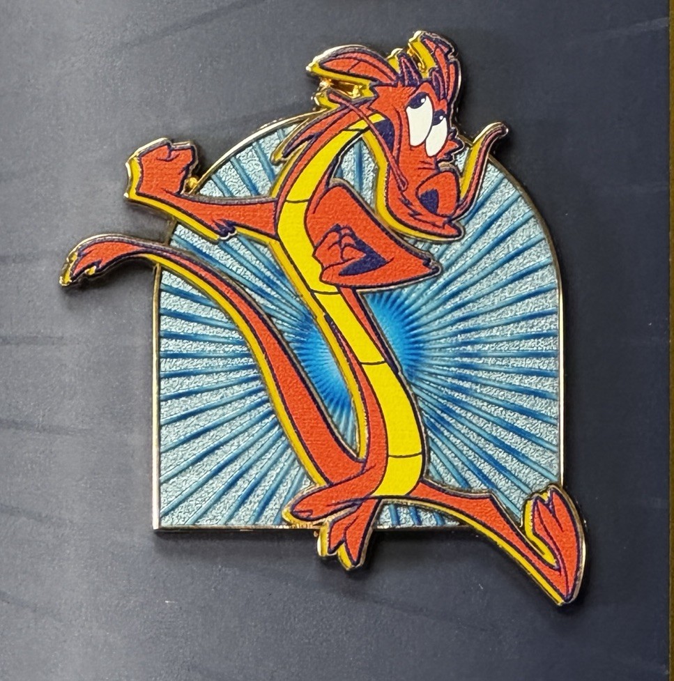 Mushu Pin from Disney D23 Gold Member 2025 from Pin Set NEW FAST SHIP Mushu Pin from Disney D23 Gold Member 2025 from Pin Set NEW FAST SHIP