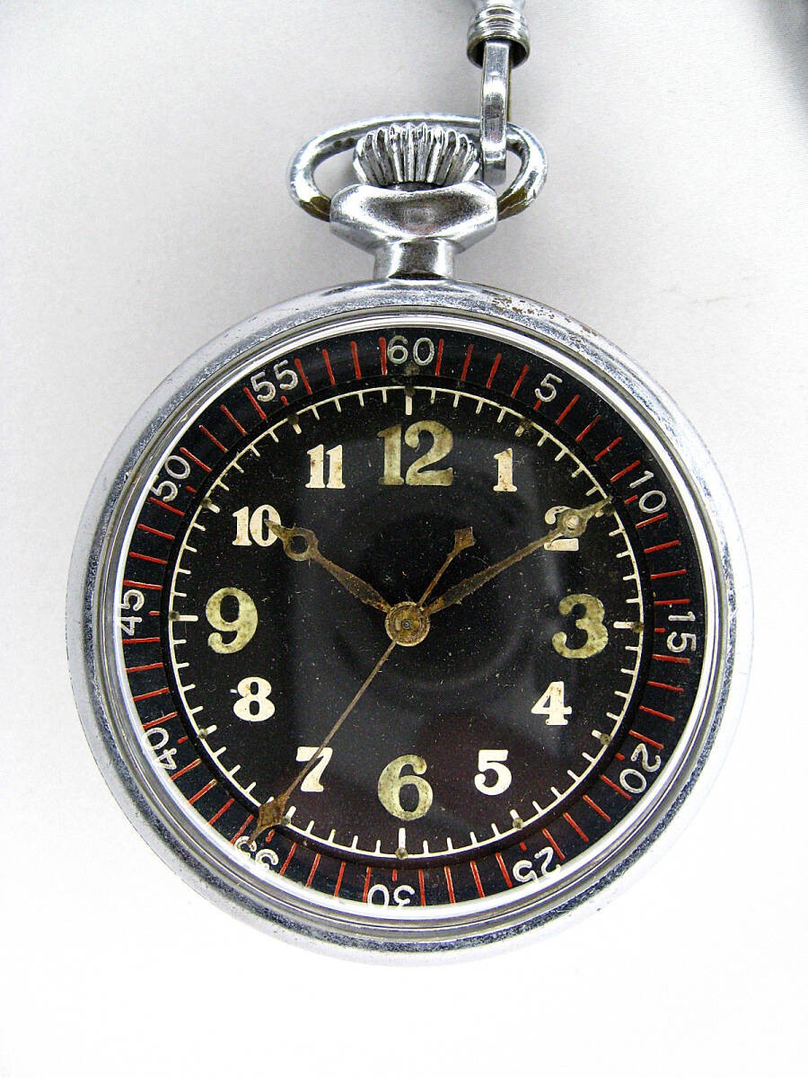 Former Japanese Navy celestial Watch Worked WWⅡ military SEIKOSHA SEIKO RARE