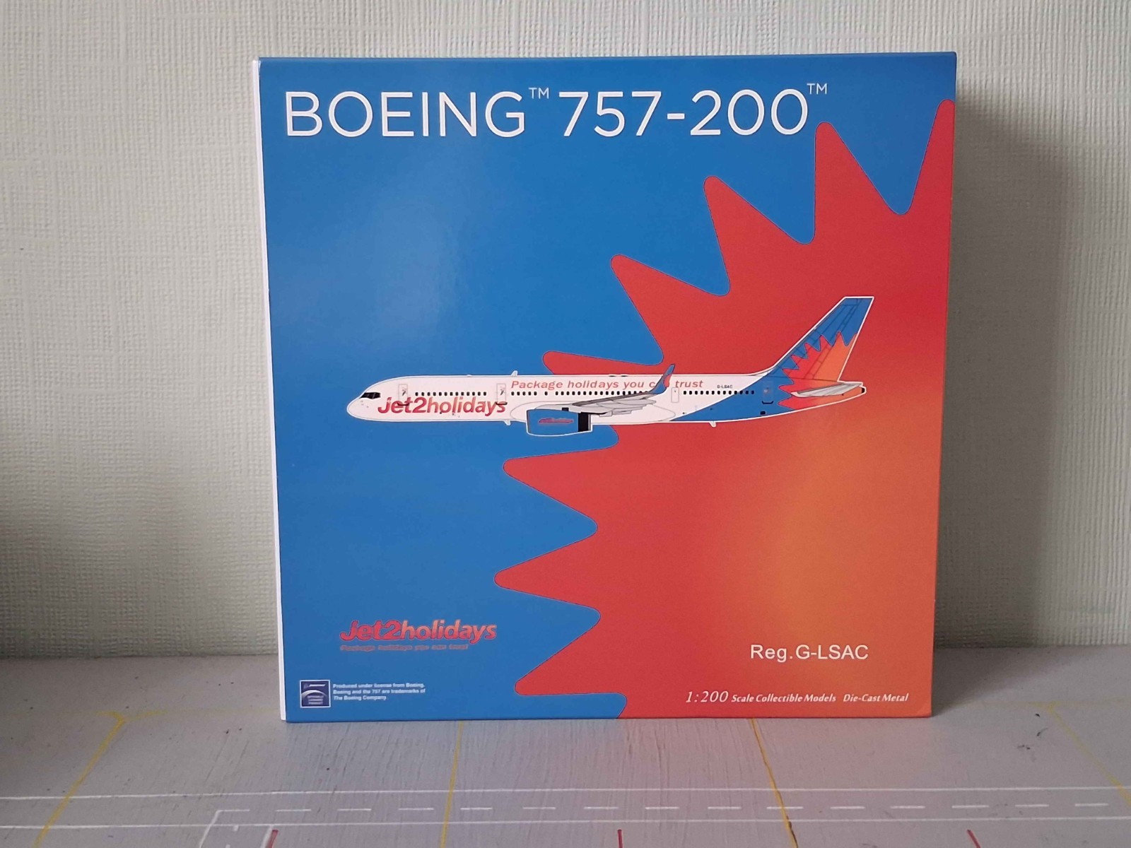 Ng Models 1/200 Jet2 Boeing 757-200 G-LSAC