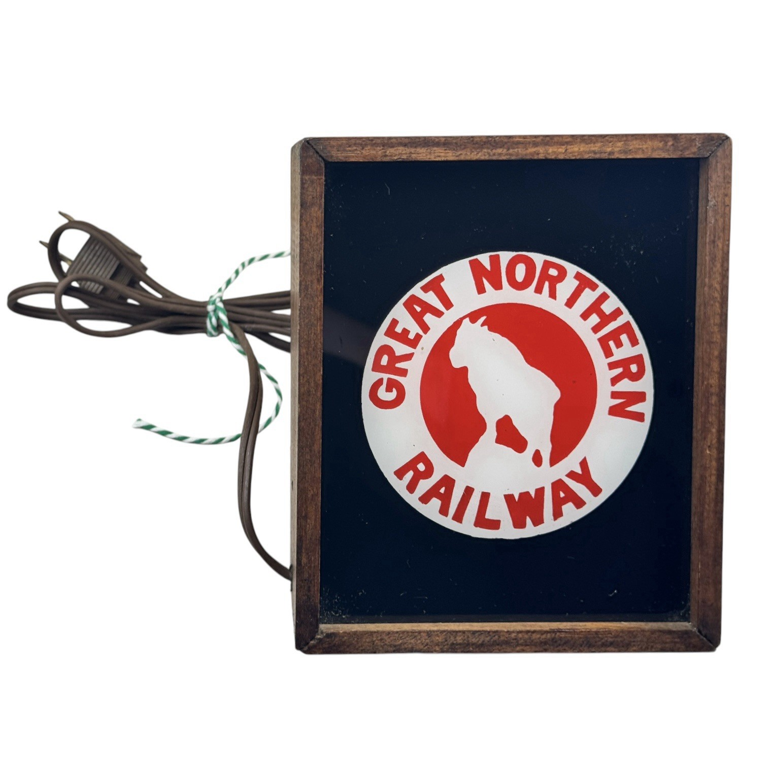 GREAT NORTHERN RAILWAY MODEL RAILROAD LIGHT • NEAT COLLECTOR ITEM GREAT NORTHERN RAILWAY MODEL RAILROAD LIGHT • NEAT COLLECTOR ITEM