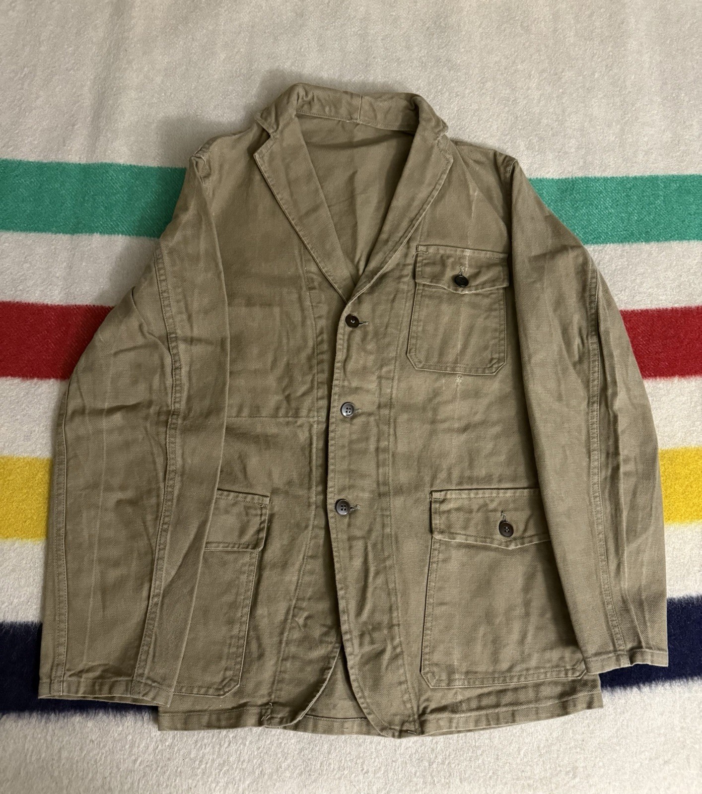 Vintage 40s 50s Indochina War Jacket French Army Military 1946-1954 Small Medium Vintage 40s 50s Indochina War Jacket French Army Military 1946-1954 Small Medium