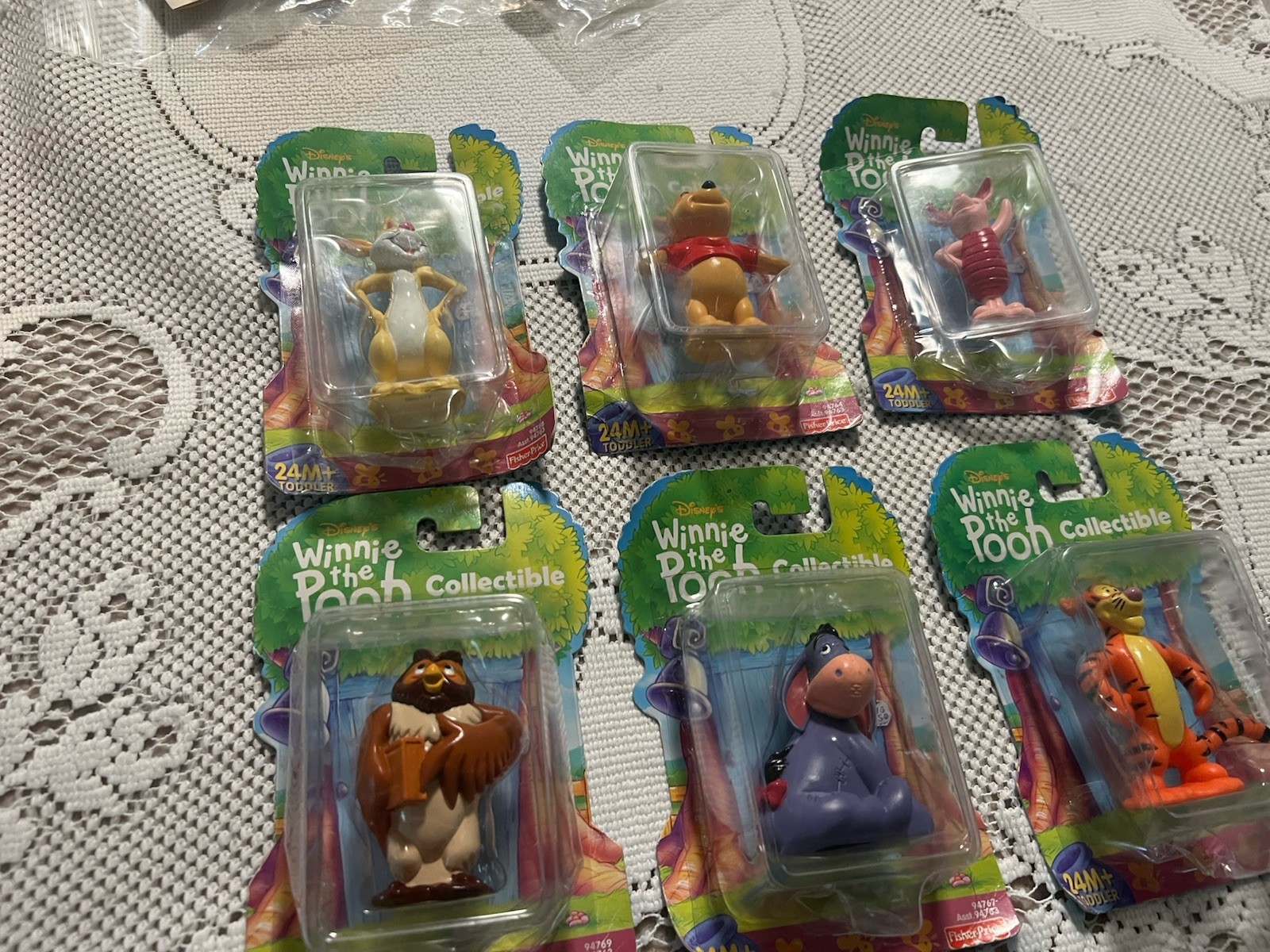 Vintage Winnie The Pooh Collectibles Fisher Price 2000 Complete Set Vintage Winnie The Pooh Collectibles Fisher Price 2000 Complete Set