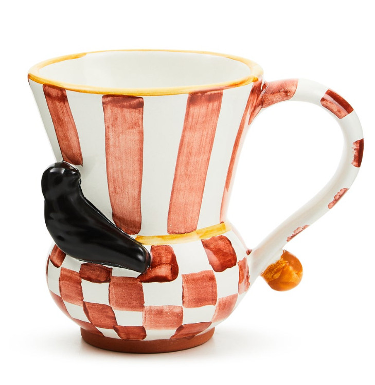 MacKenzie-Childs Collectors Series: Mug Edition - Blackbird Ceramic Mug MacKenzie-Childs Collectors Series: Mug Edition - Blackbird Ceramic Mug