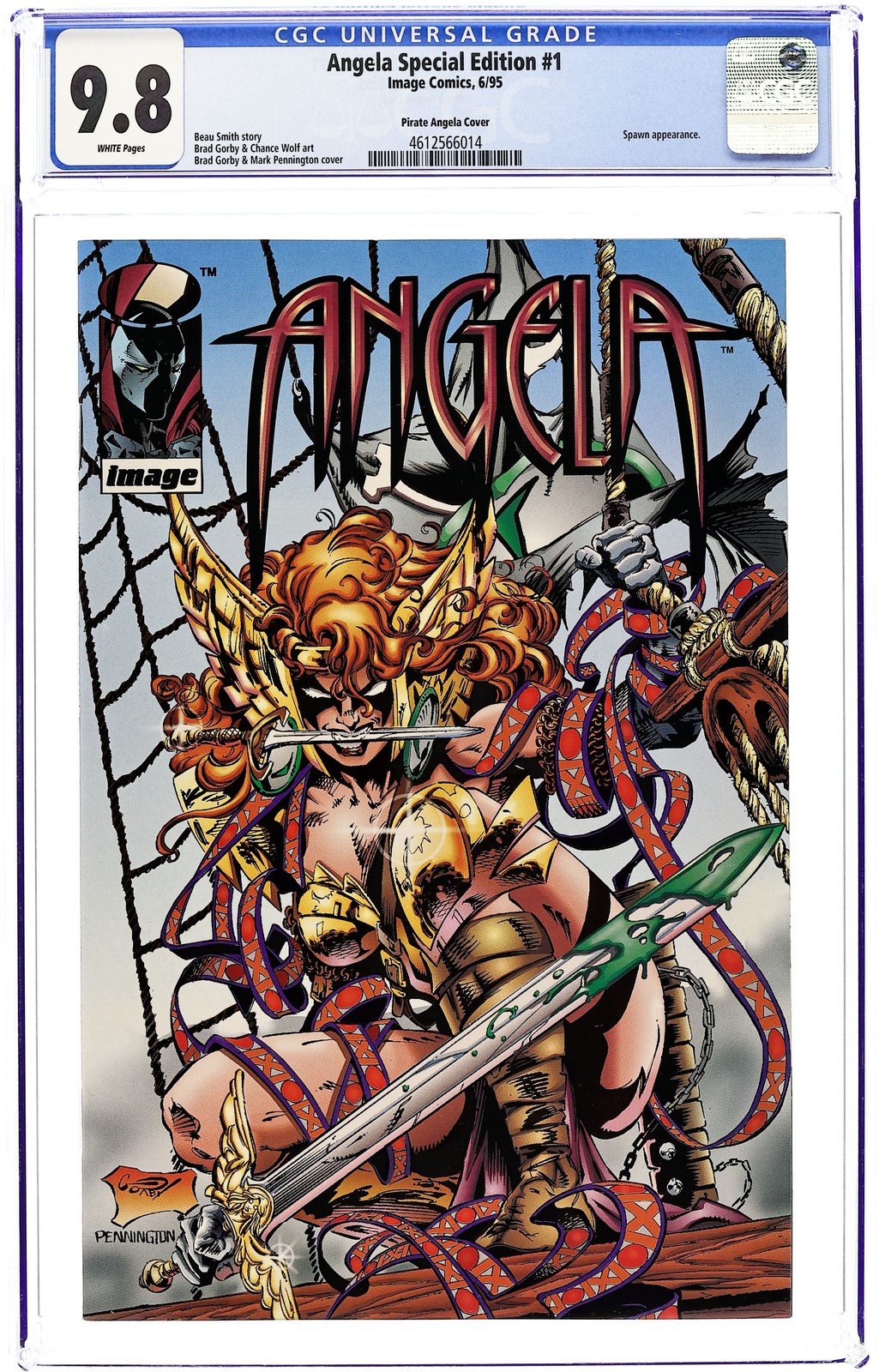 Angela Special 1A CGC 9.8 1995 4612566014 Angela Special 1A CGC 9.8 1995 4612566014