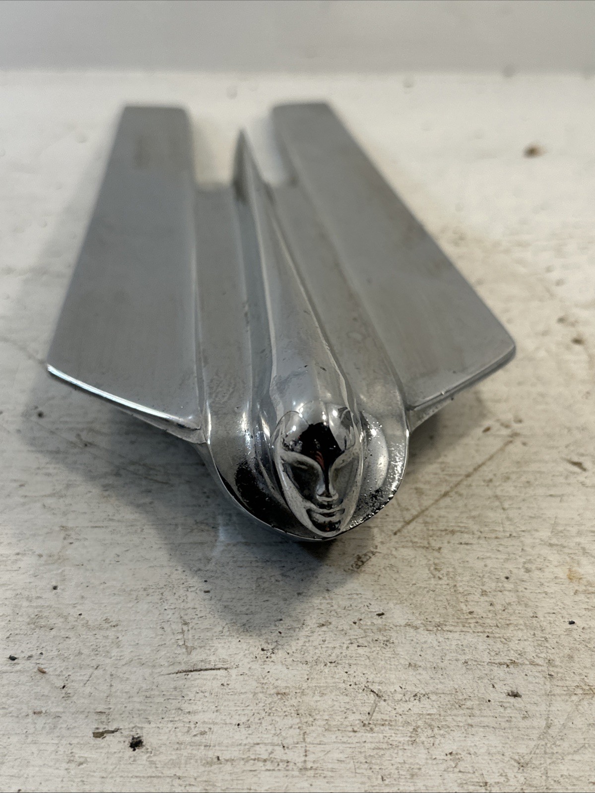 Great Used OEM GM 1463581 Cadillac Flying Lady Goddess Chrome Hood Ornament Great Used OEM GM 1463581 Cadillac Flying Lady Goddess Chrome Hood Ornament