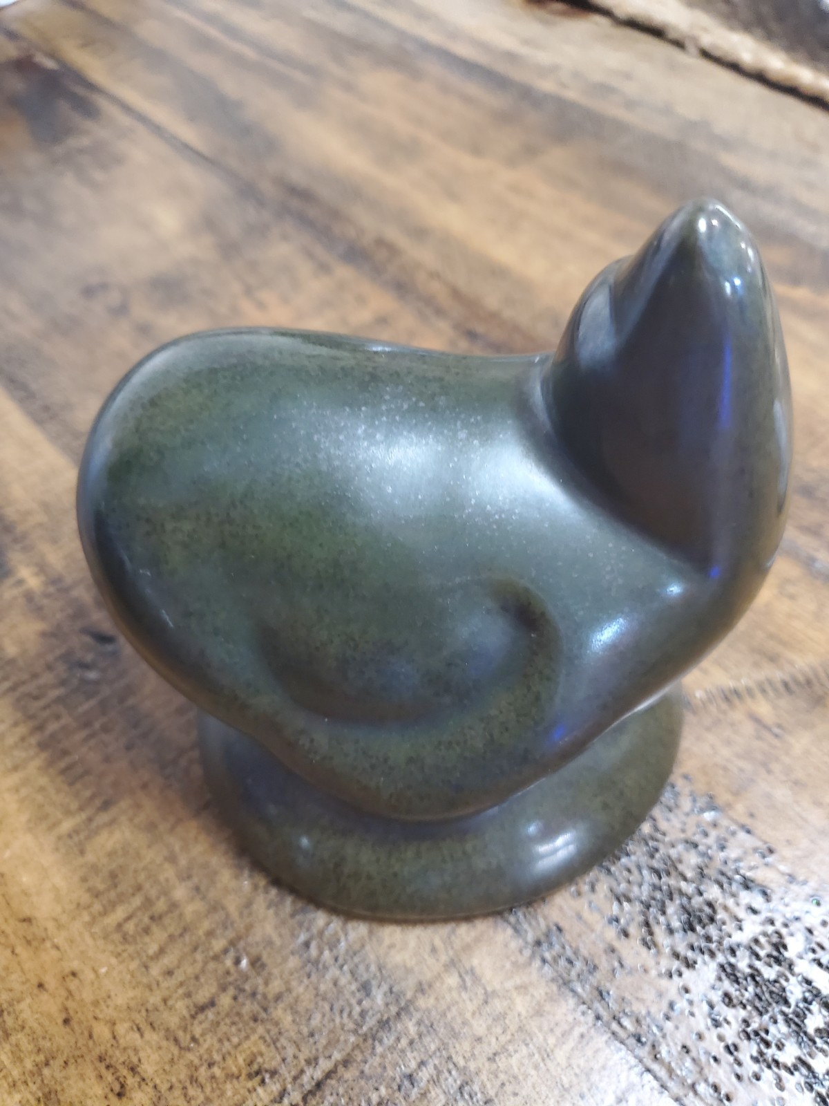 Vtg Mid Century Heath Ceramics Sausalito Sea Lion figurine AL Sybrian 1966 Vtg Mid Century Heath Ceramics Sausalito Sea Lion figurine AL Sybrian 1966