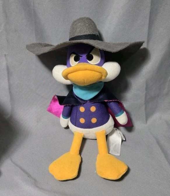 Rare Authentic Funko Disney Plushies Afternoon Darkwing Duck 10" Plush 2018 OOP Rare Authentic Funko Disney Plushies Afternoon Darkwing Duck 10" Plush 2018 OOP