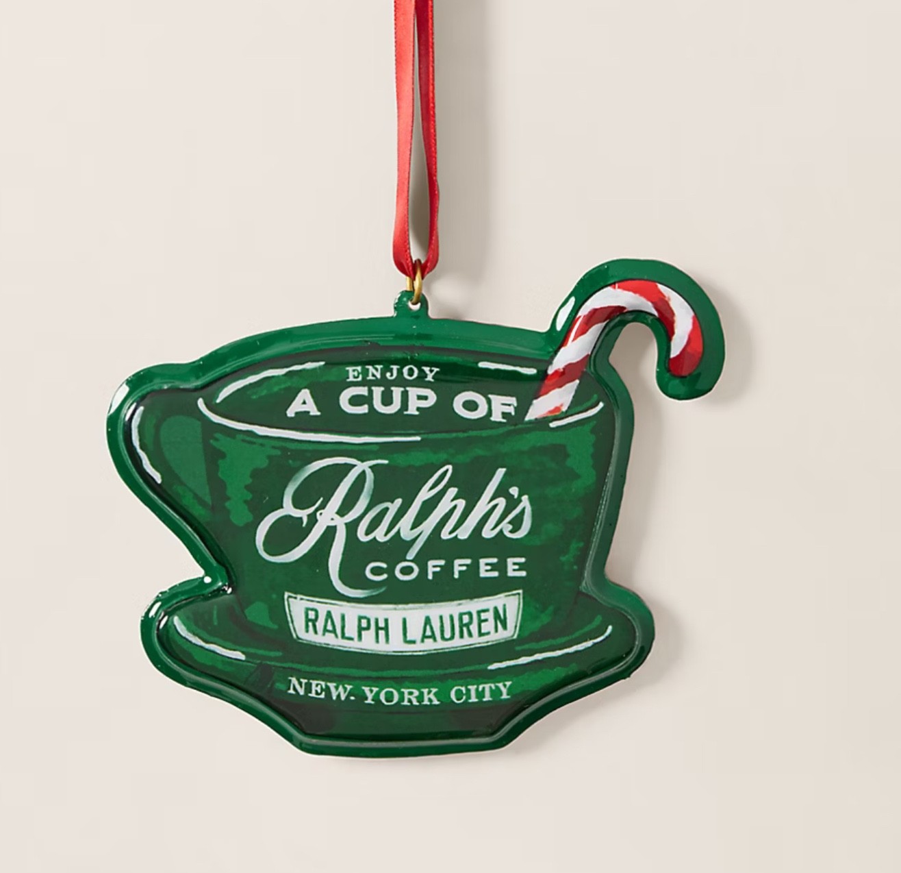 Polo RALPH LAUREN Christmas Holiday Ornament Ralph’s Coffee Cup Polo RALPH LAUREN Christmas Holiday Ornament Ralph’s Coffee Cup