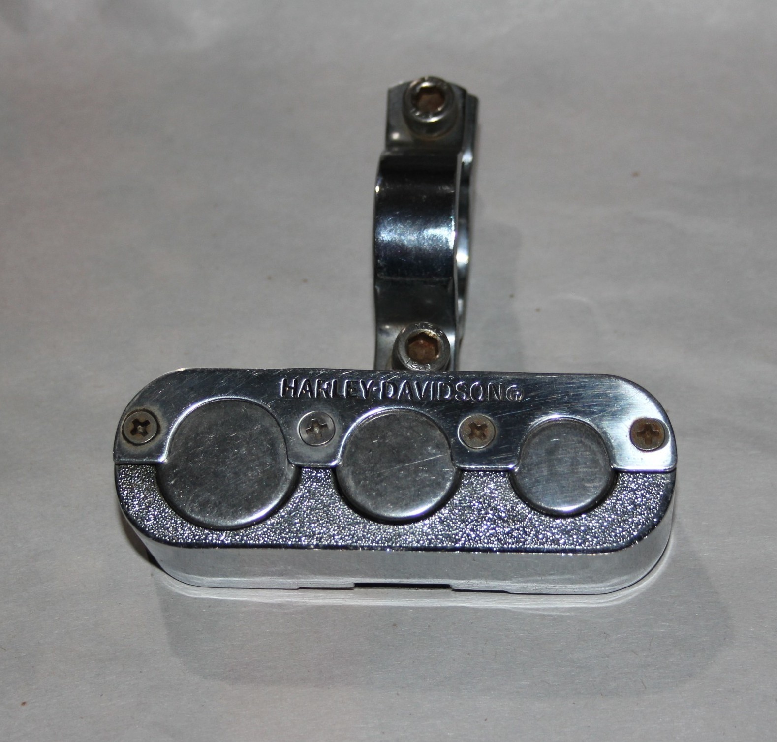 Vintage Harley Davidson Handlebar Coin Holder Vintage Harley Davidson Handlebar Coin Holder