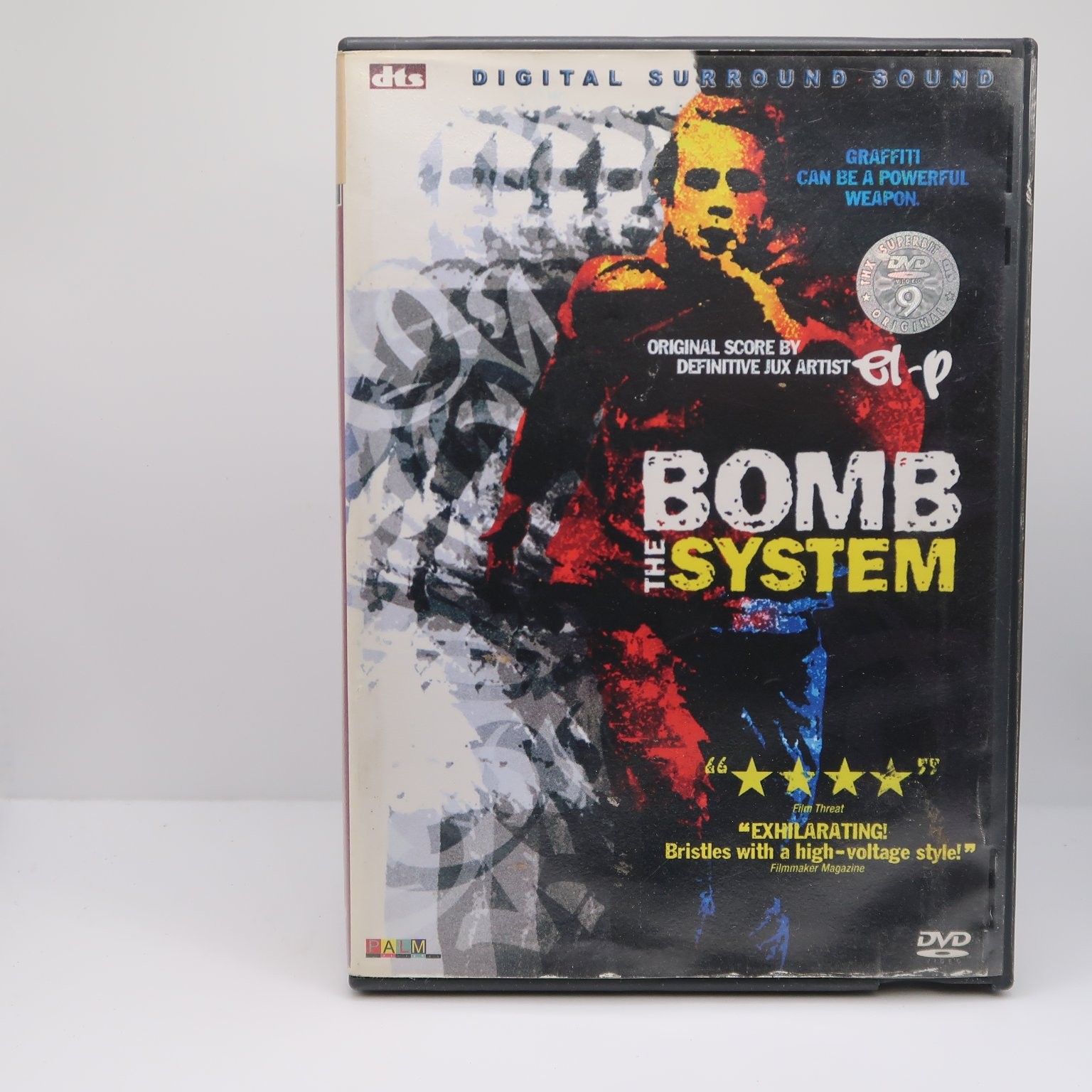 Bomb the System DVD 2002 Mark Webber El-P Graffiti Urban Drama Ntsc PG-13