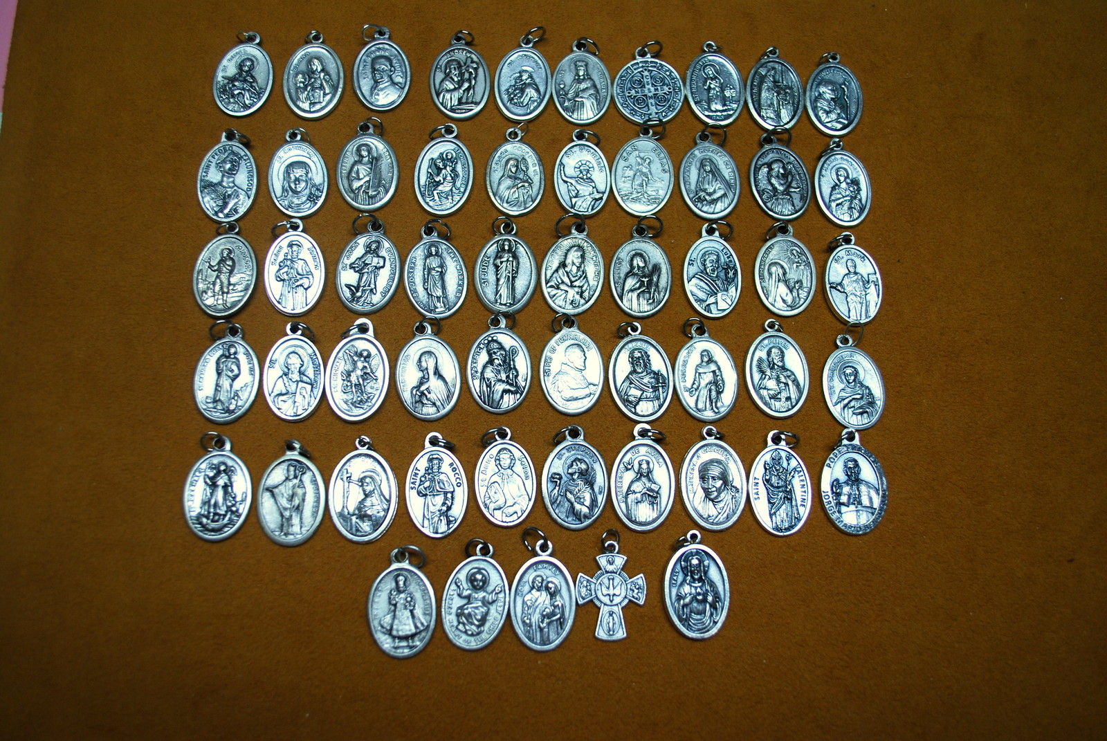 Vintage Catholic Religious Medals, 55 Medals WOW Ultimate Collection Lot of 55 Vintage Catholic Religious Medals, 55 Medals WOW Ultimate Collection Lot of 55