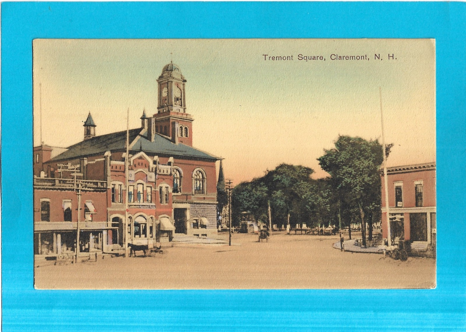 Vintage Postcard-Tremont Square, Claremont, New Hampshire Vintage Postcard-Tremont Square, Claremont, New Hampshire