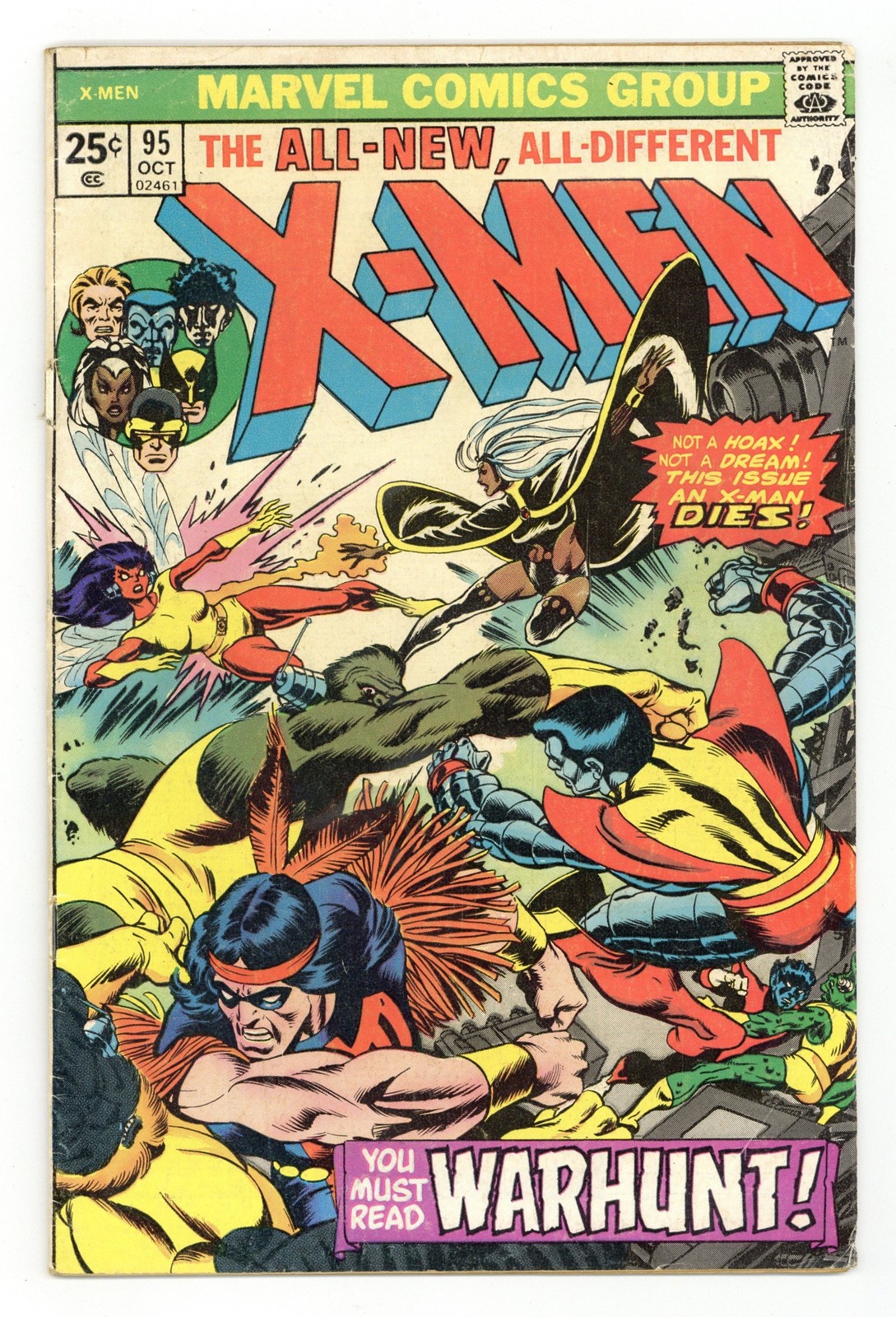 Uncanny X-Men #95 GD+ 2.5 1975 Uncanny X-Men #95 GD+ 2.5 1975