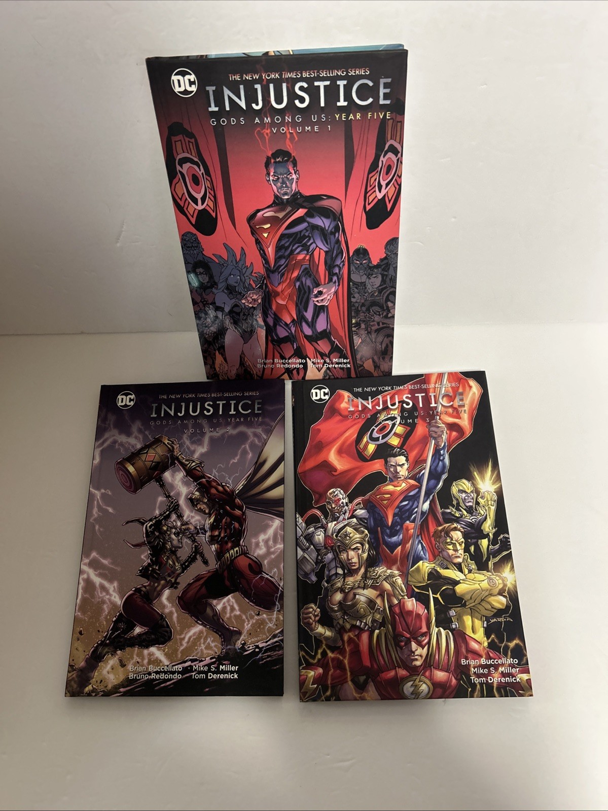 Injustice Gods Among Us Year Five Volume 1, 2, 3 DC Comics Hardcovers New