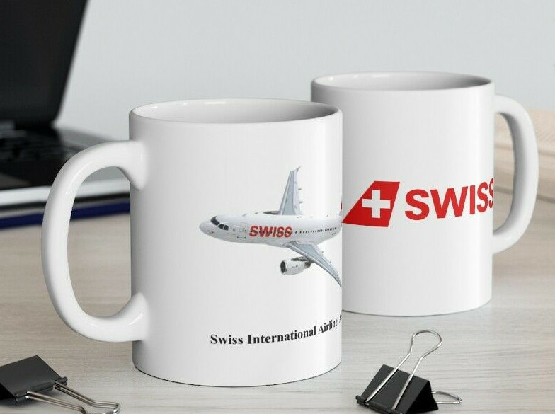 Swiss International Airlines A319-100 Coffee Mug Swiss International Airlines A319-100 Coffee Mug