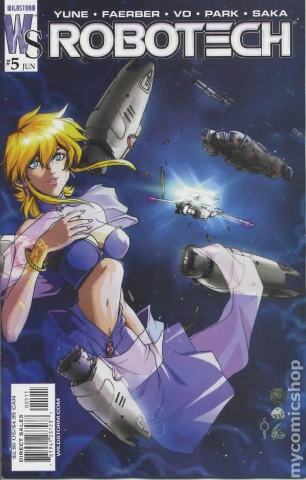 Robotech #5A FN 2003 Stock Image Robotech #5A FN 2003 Stock Image
