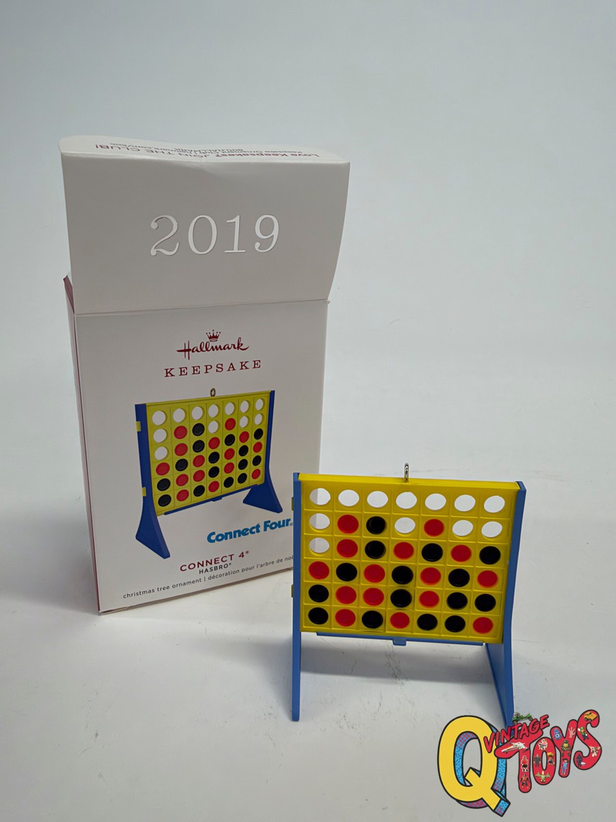 2019 Hallmark Keepsake Christmas Ornament Hasbro CONNECT FOUR 4 2019 Hallmark Keepsake Christmas Ornament Hasbro CONNECT FOUR 4