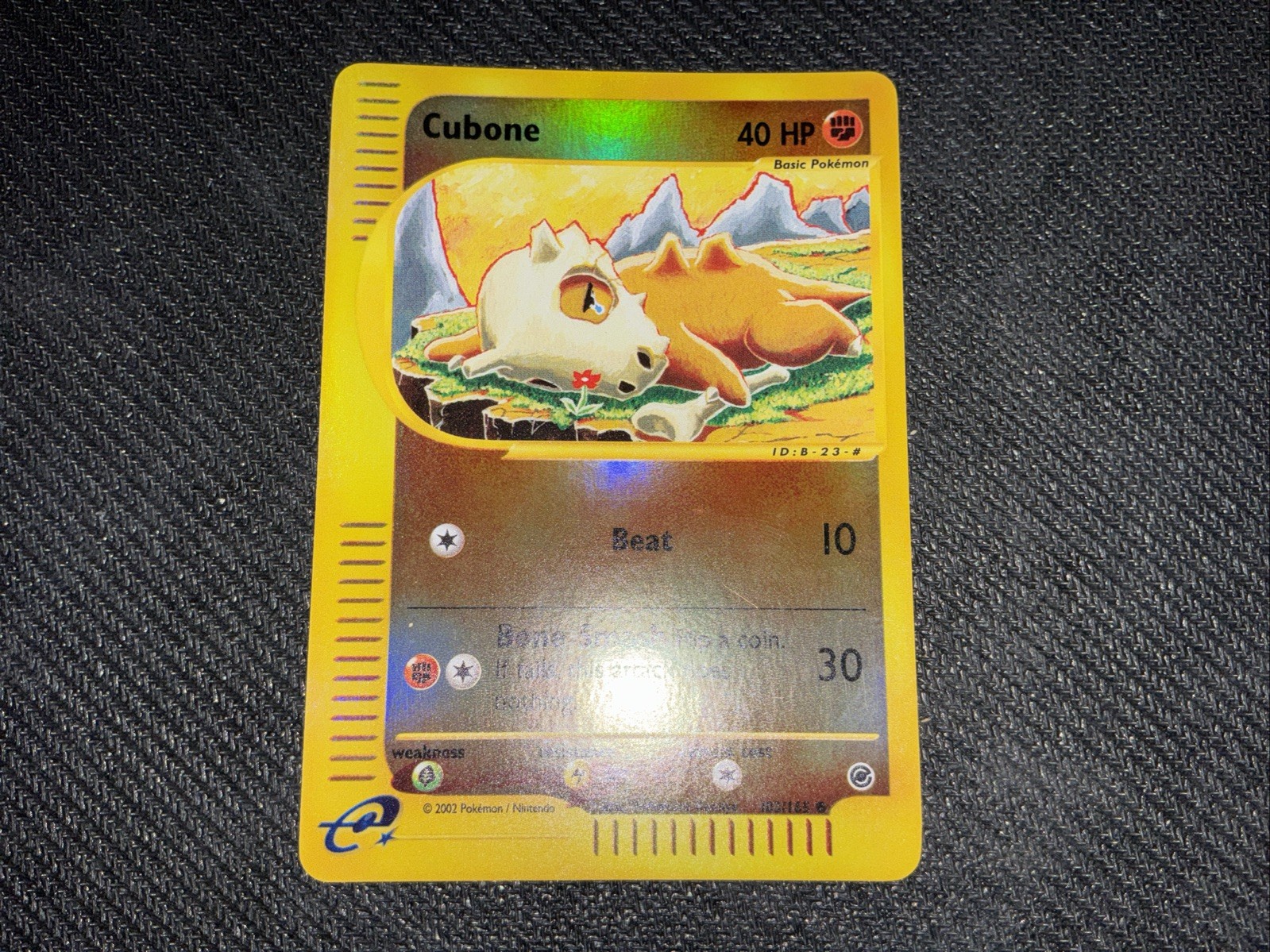 Pokemon - Cubone - Expedition Set - Reverse Holo NM-Reader - 103/165 - No Shining Pokemon - Cubone - Expedition Set - Reverse Holo NM-Reader - 103/165 - No Shining