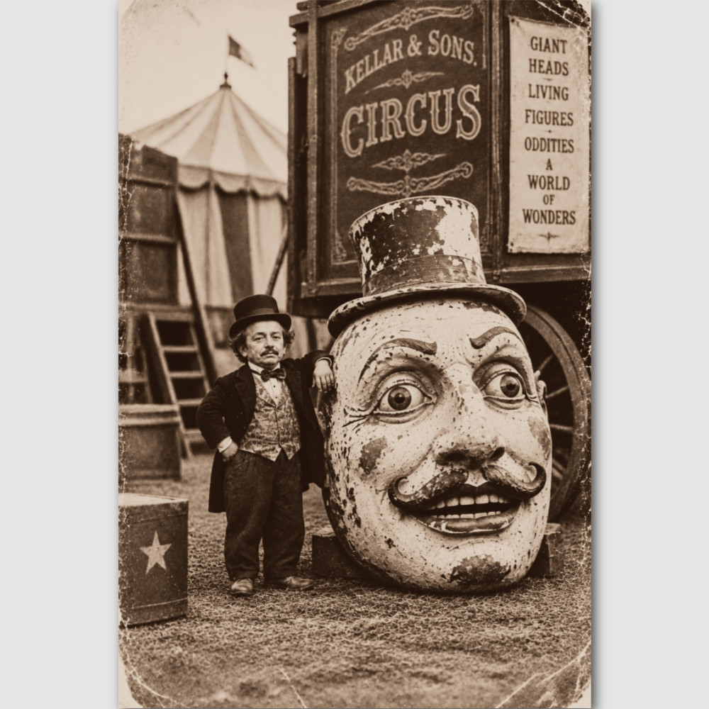 Little Person Circus Vintage Dwarf Photo Print Oddity Preformer Odd SIdeshow 10 Little Person Circus Vintage Dwarf Photo Print Oddity Preformer Odd SIdeshow 10