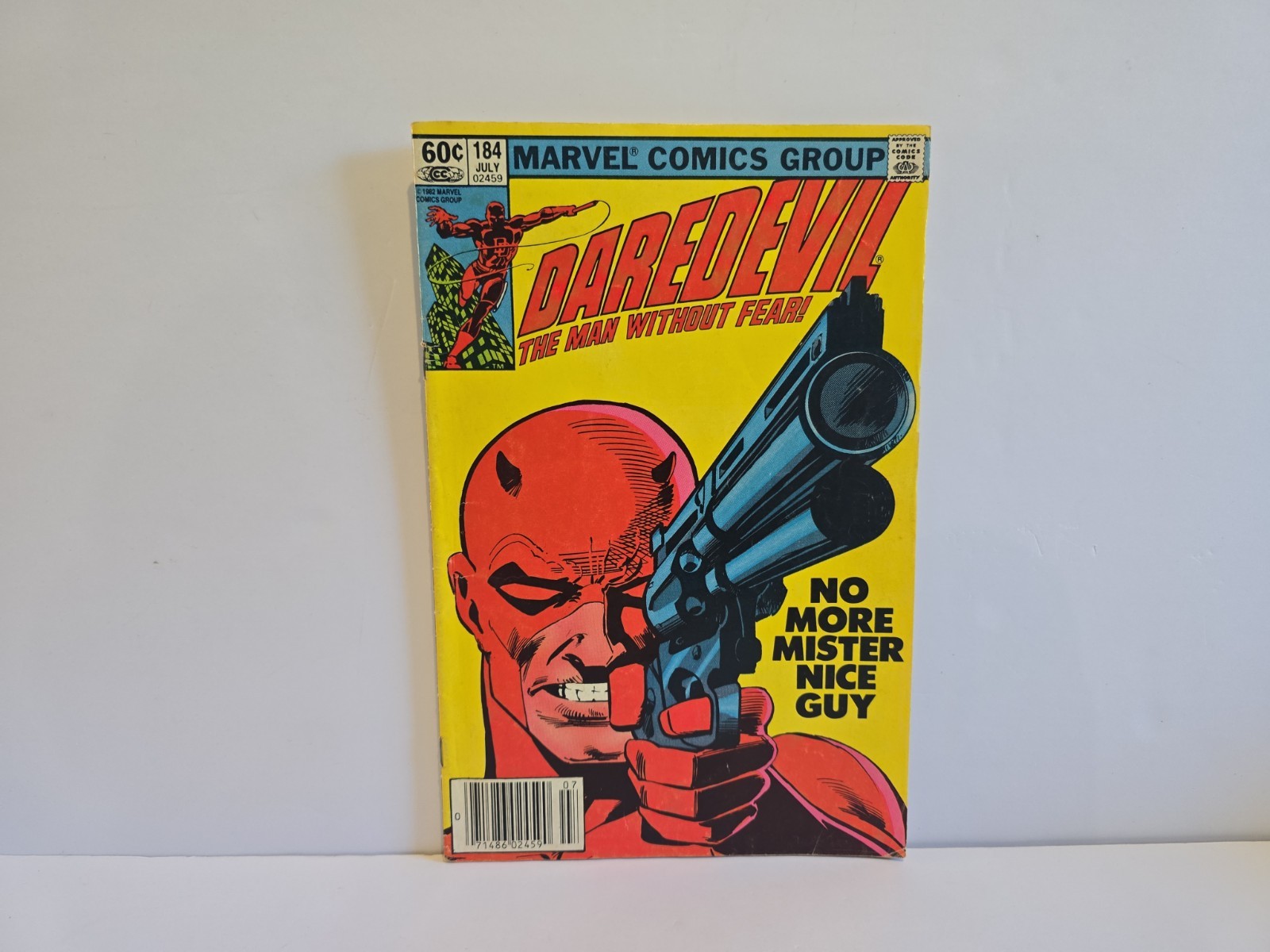 Daredevil #184 Marvel Comics 1982 Frank Miller Punisher 1st Team-Up Newsstand