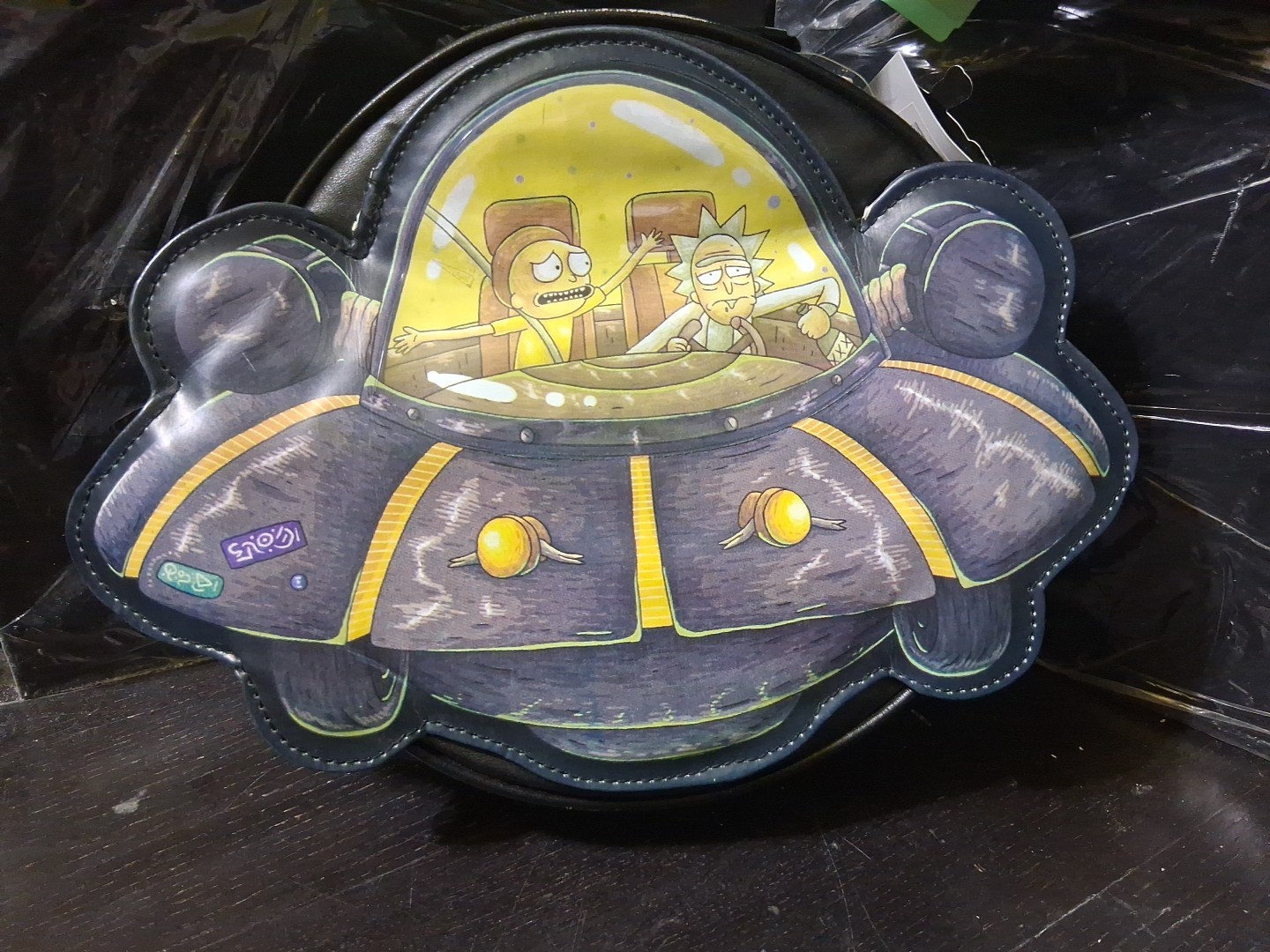 2018 [Adult Swim]         "Rick & Morty Spaceship" Back To School Lunch Bag.