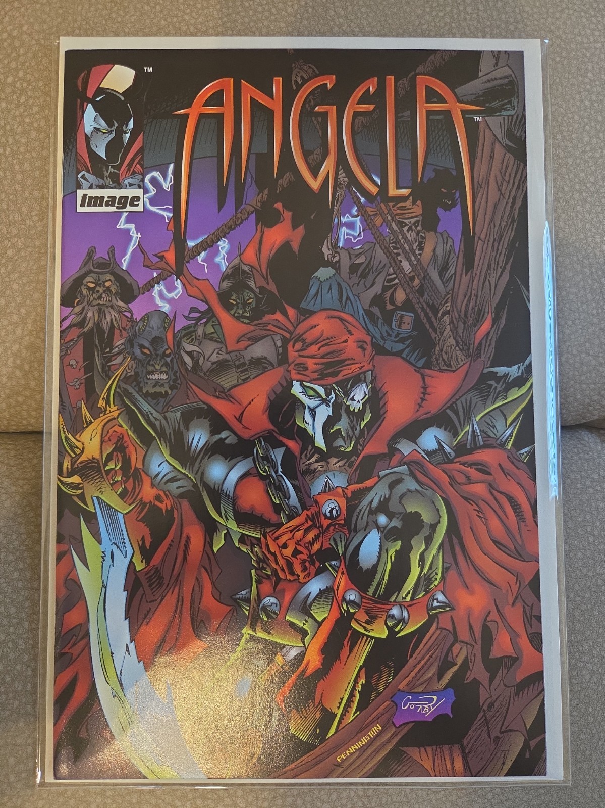 Angela Special Edition #1 Pirate Angela Cover Image Comics 1995 Spawn Angela Special Edition #1 Pirate Angela Cover Image Comics 1995 Spawn
