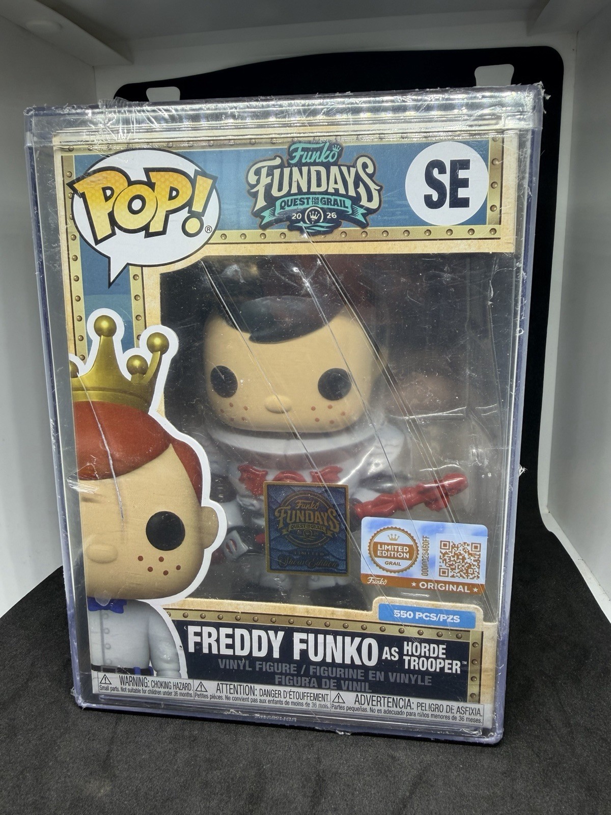 Funko Pop Freddy Funko as Horde Trooper LE 550 Pieces Fundays SDCC 2026 Funko Pop Freddy Funko as Horde Trooper LE 550 Pieces Fundays SDCC 2026