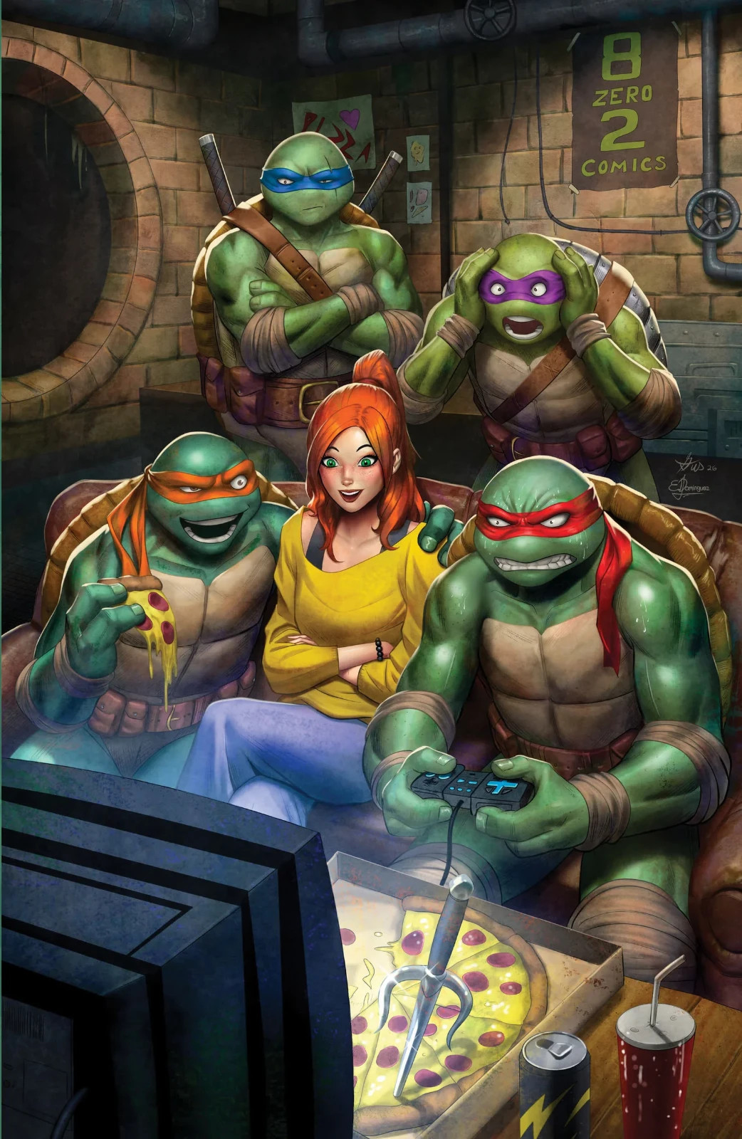 Teenage Mutant Ninja Turtles #300 Vol. 2, #20 Virgin Exclusive Gus Mauk LTD 500 Teenage Mutant Ninja Turtles #300 Vol. 2, #20 Virgin Exclusive Gus Mauk LTD 500